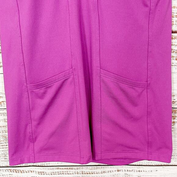 Athleta Hot Pink Double Tank Tank Top with Built In Bra, EUC, Size XS - Picture 9 of 13